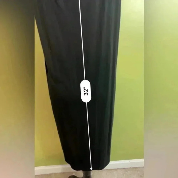 🆕 Peter Nygard Black Sleeveless Dress Size Medium - Picture 7 of 8